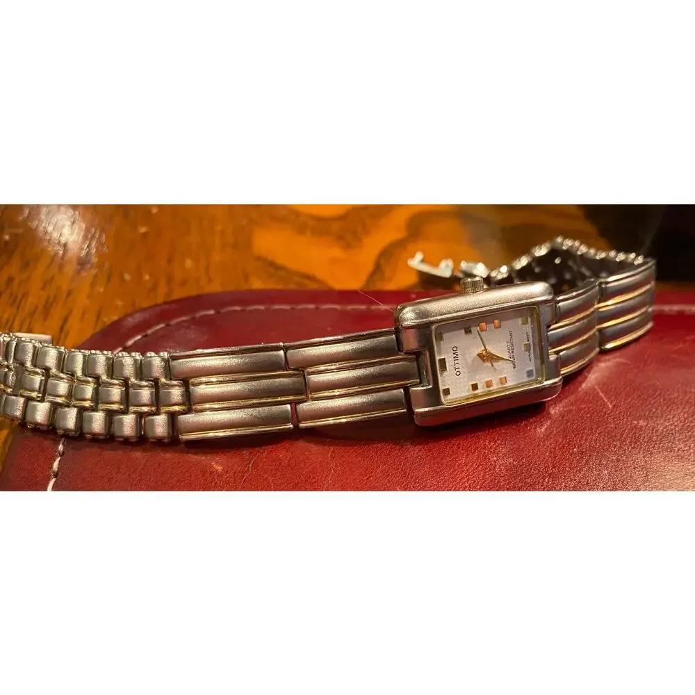 Women's 18mm Silver Tone Ottimo Watch, Water Resistant
